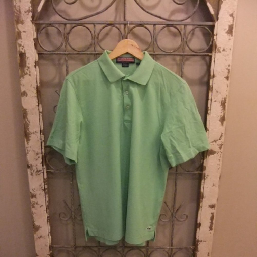 VINEYARD VINES MENS S/S POLO SHIRT-SMALL
